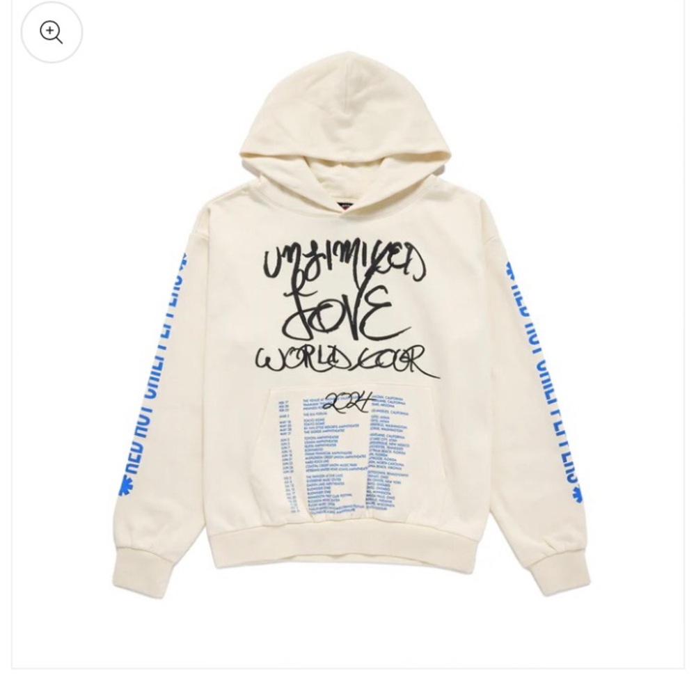 Red Hot Chili Peppers hoodie sweatshirt.